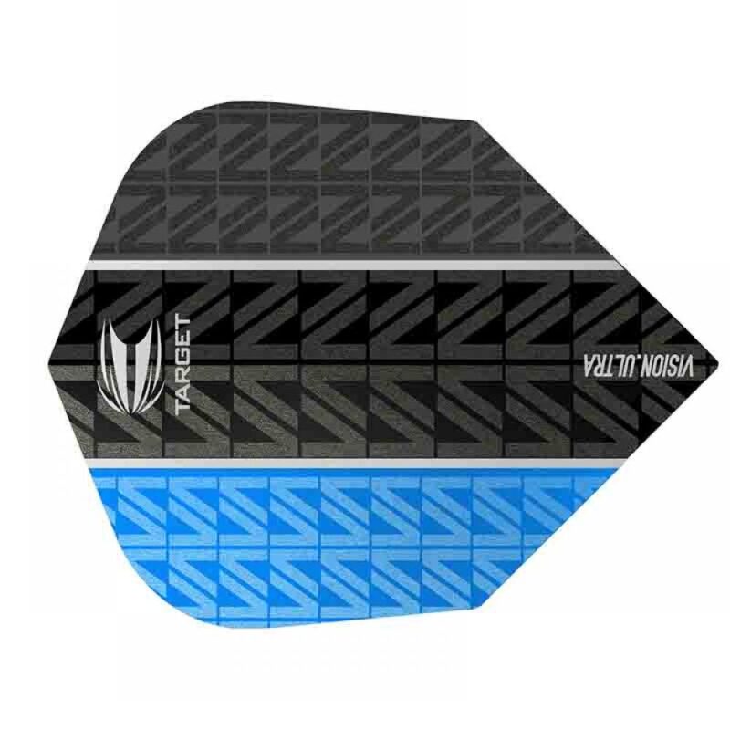 Billaresbalsalobre Plumas Target Darts Flights Vision Ultra Blue Vapor 8 Black Nº6  332480 - Imagen 3