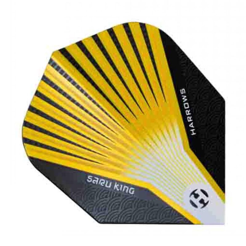 Billaresbalsalobre Plumas Harrows Darts Flights Prime Yellow Saru King  7500 - Imagen 3