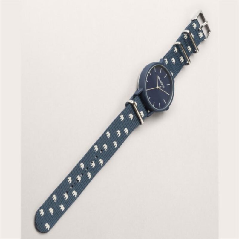 Billaresbalsalobre Reloj Mr. Boho 30A-BB  Elephants Gomato Esf.Azul 40mm 00728447 - Imagen 2