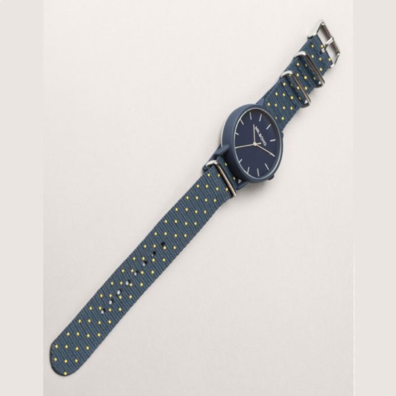 Billaresbalsalobre Reloj Mr. Boho 30A-DD Yellow/Blue Square Gomato 40mm 00728449 - Imagen 2