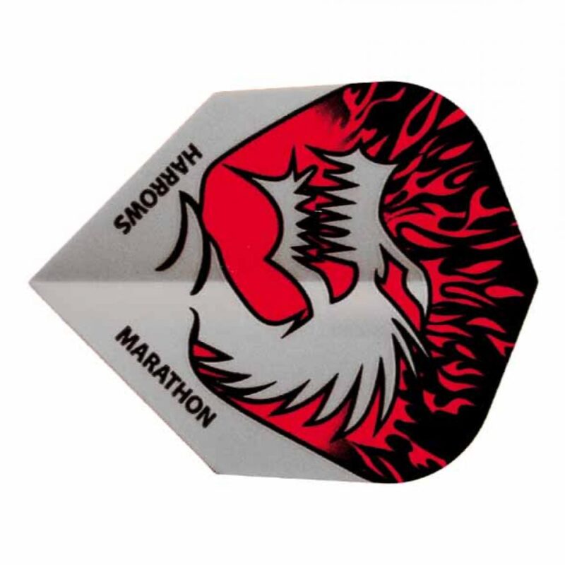 Billaresbalsalobre Plumas Harrows Marathon Standard Dragon Fire  1529 - Imagen 2