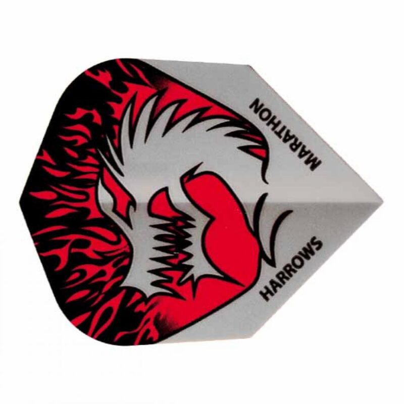 Billaresbalsalobre Plumas Harrows Marathon Standard Dragon Fire  1529 - Imagen 3