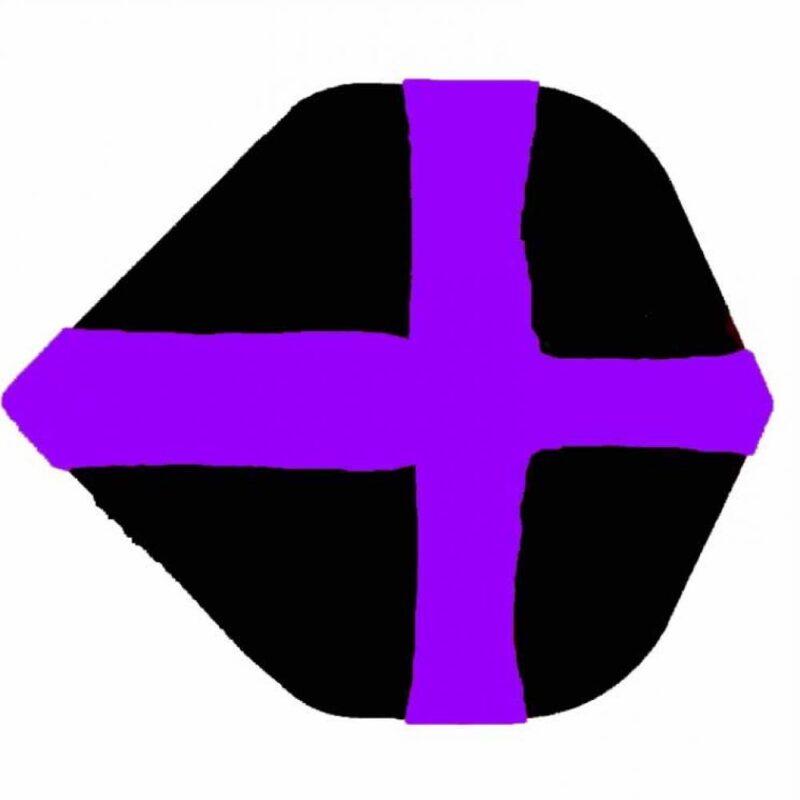 Billaresbalsalobre Ruthless HiVis Standard Cross Purple - Imagen 2