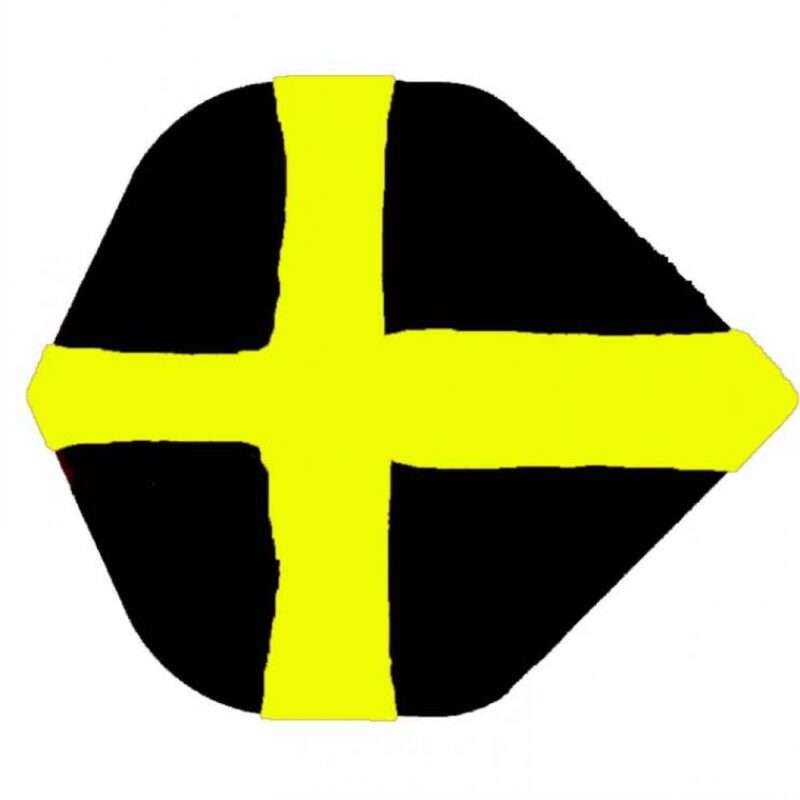 Billaresbalsalobre Ruthless HiVis Standard Cross Yellow - Imagen 3