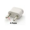 Billaresbalsalobre Conector Adaptador de 220V Americano a Europeo