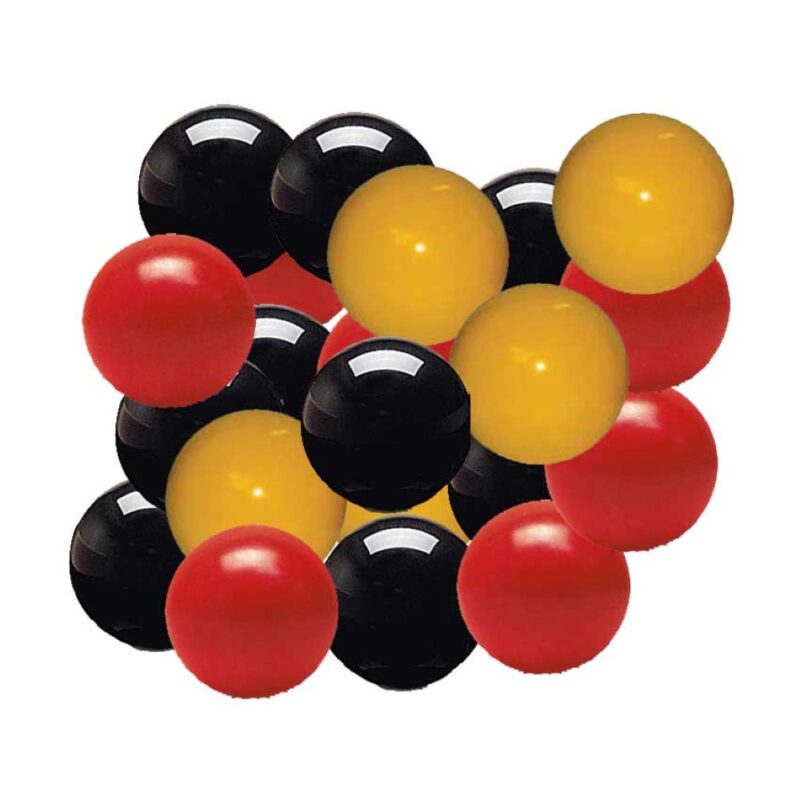 Billaresbalsalobre Bola Futbolin Baquelita 36gr Surtido colores 20 unidades