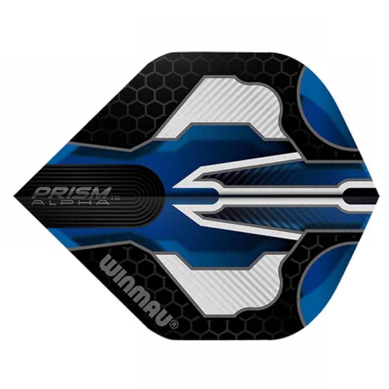 Billaresbalsalobre Plumas Winmau Darts Flights Prism Alpha Blue Standard  6915.111 - Imagen 2