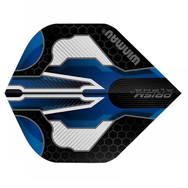 Billaresbalsalobre Plumas Winmau Darts Flights Prism Alpha Blue Standard  6915.111 - Imagen 3