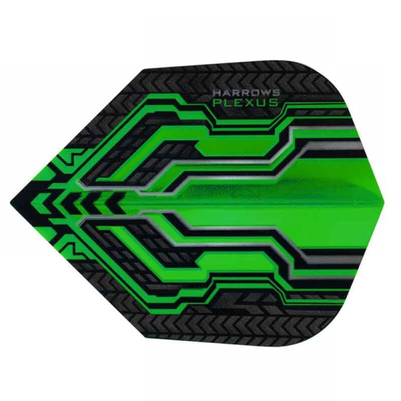 Billaresbalsalobre Plumas Harrows Darts Plexus Green Standard - Imagen 2