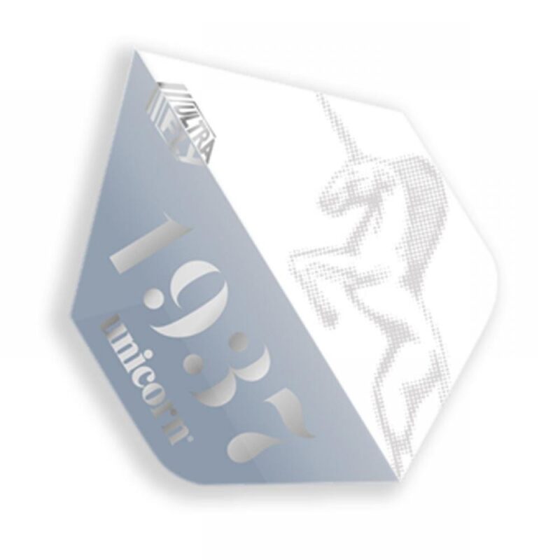 Billaresbalsalobre Plumas Unicorn Darts Ultrafly 100 Plus Icon Silver  68907 - Imagen 2