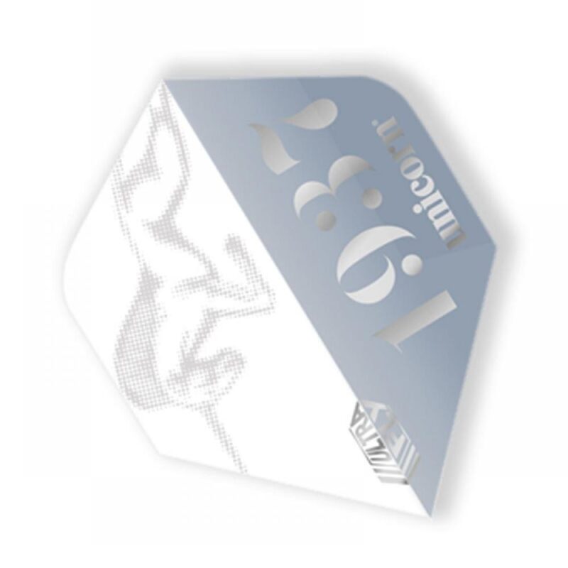 Billaresbalsalobre Plumas Unicorn Darts Ultrafly 100 Plus Icon Silver  68907 - Imagen 3