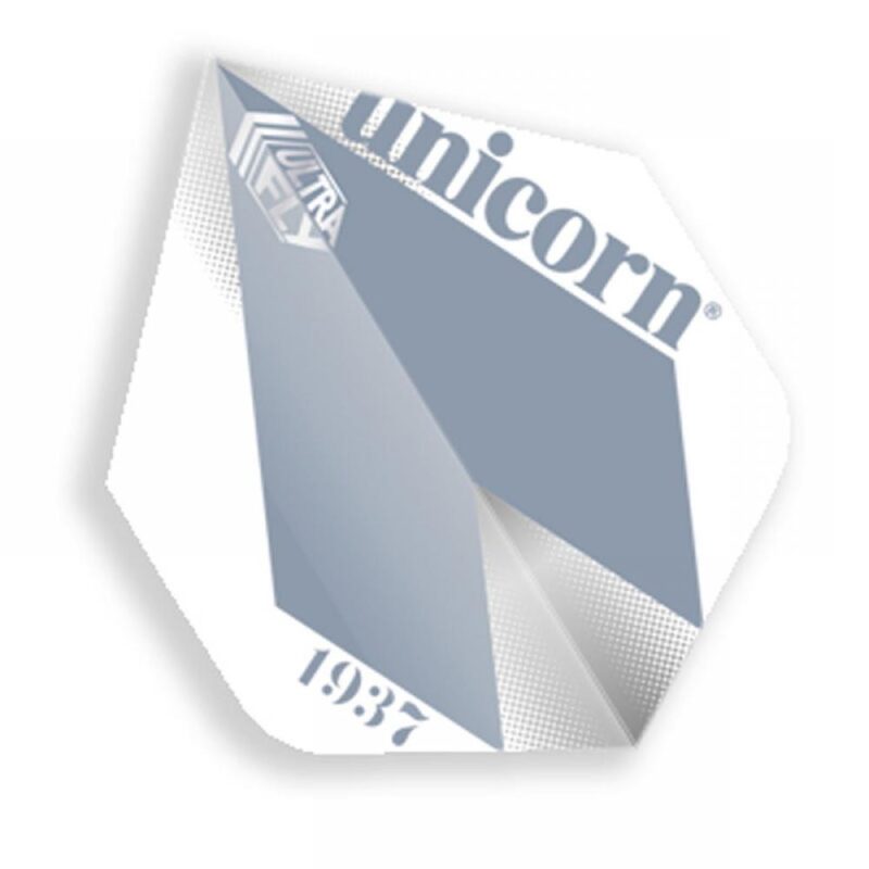 Billaresbalsalobre Plumas Unicorn Darts Ultrafly 100 Plus Comet Silver  68917 - Imagen 2