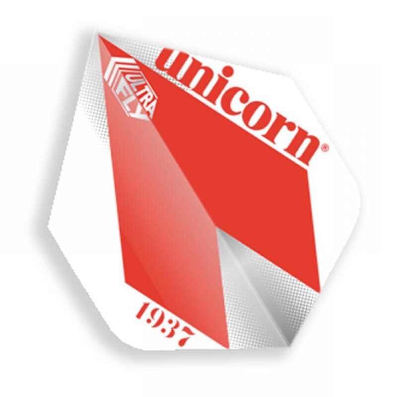 Billaresbalsalobre Plumas Unicorn Darts Ultrafly 100 Plus Comet Red  68911 - Imagen 2