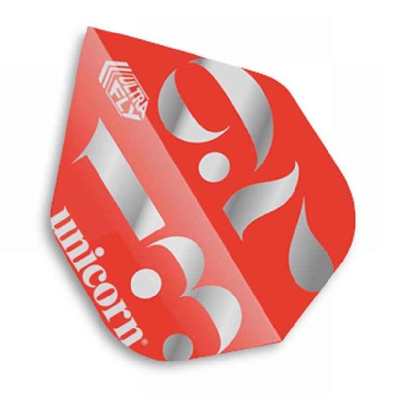 Billaresbalsalobre Plumas Unicorn Darts Ultrafly 100 Big Wing Origins Red  68891 - Imagen 2