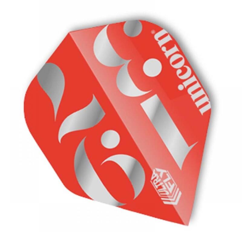Billaresbalsalobre Plumas Unicorn Darts Ultrafly 100 Big Wing Origins Red  68891 - Imagen 3