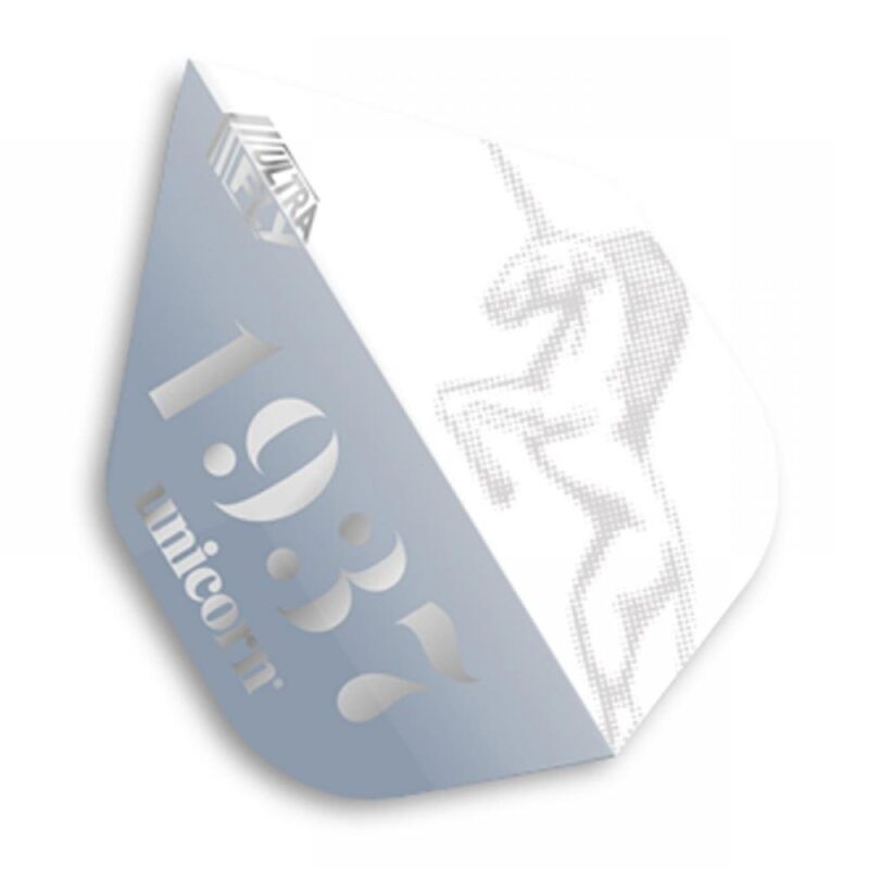 Billaresbalsalobre Plumas Unicorn Darts Ultrafly 100 Big Wing Icon Silver  68908 - Imagen 2