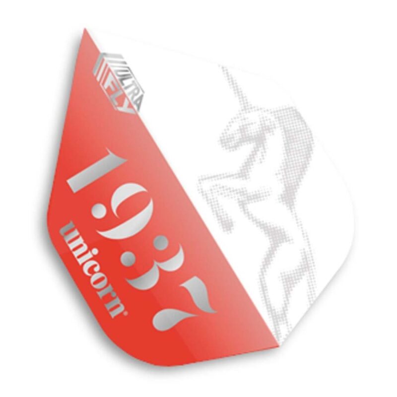 Billaresbalsalobre Plumas Unicorn Darts Ultrafly 100 Big Wing Icon Red  68902 - Imagen 2