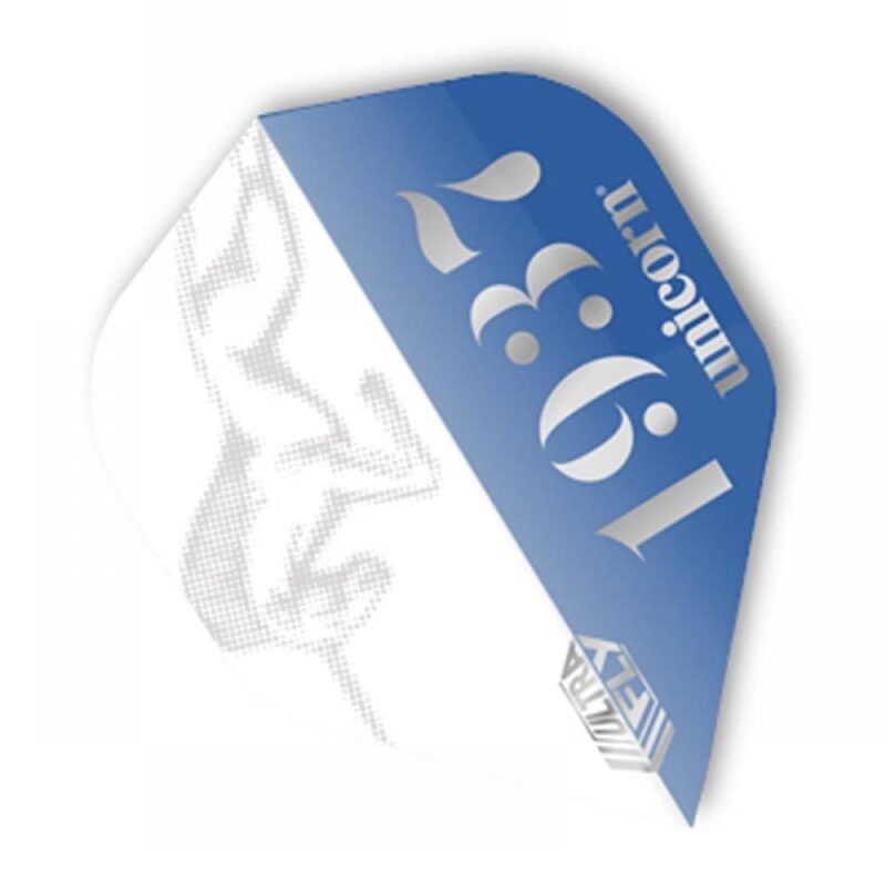 Billaresbalsalobre Plumas Unicorn Darts Ultrafly 100 Big Wing Icon Blue  68906 - Imagen 3