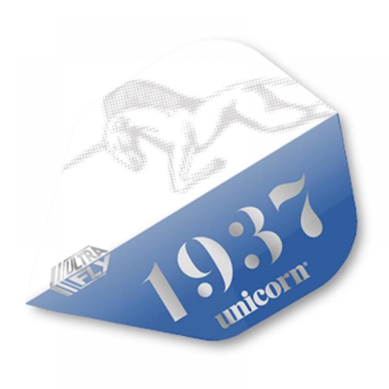Billaresbalsalobre Plumas Unicorn Darts Ultrafly 100 Big Wing Icon Blue  68906