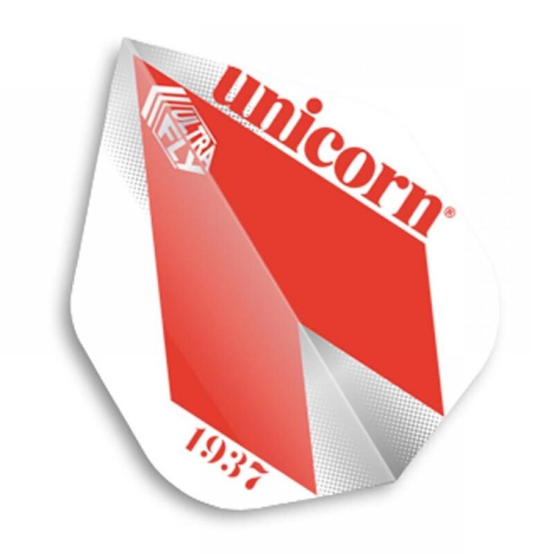 Billaresbalsalobre Plumas Unicorn Darts Ultrafly 100 Big Wing Comet Red  68912 - Imagen 2