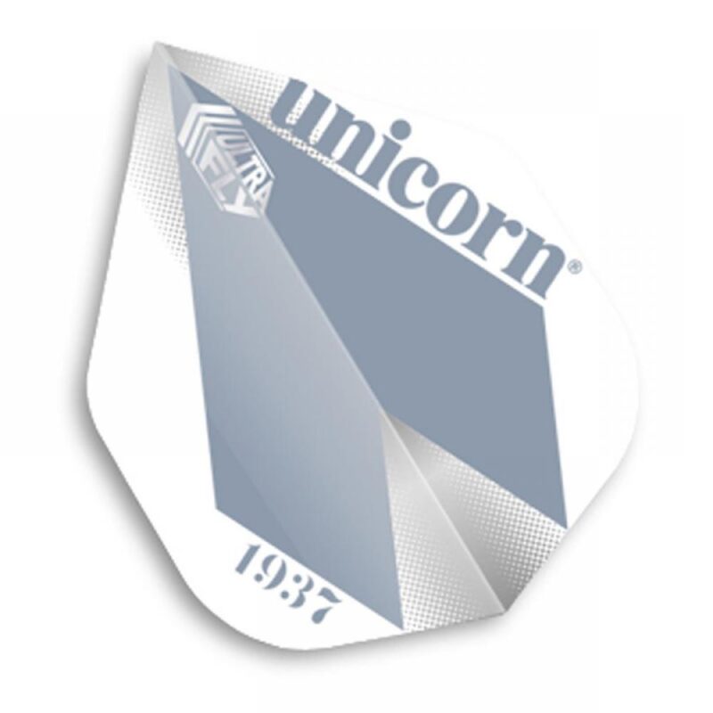Billaresbalsalobre Plumas Unicorn Darts Ultrafly 100 Big Wing Comet Grey  68918 - Imagen 2