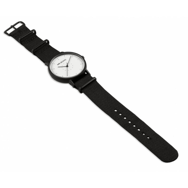 Billaresbalsalobre Reloj Mr. Boho Black White 40mm 00728762 - Imagen 2