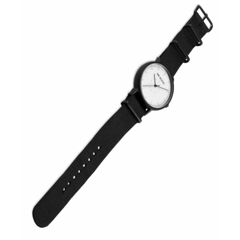 Billaresbalsalobre Reloj Mr. Boho Black White 40mm 00728762 - Imagen 3