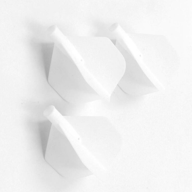 Billaresbalsalobre Plumas Flights Darts Cuesoul Tero AK4 Blanca Standard  AK4+2YS - Imagen 2