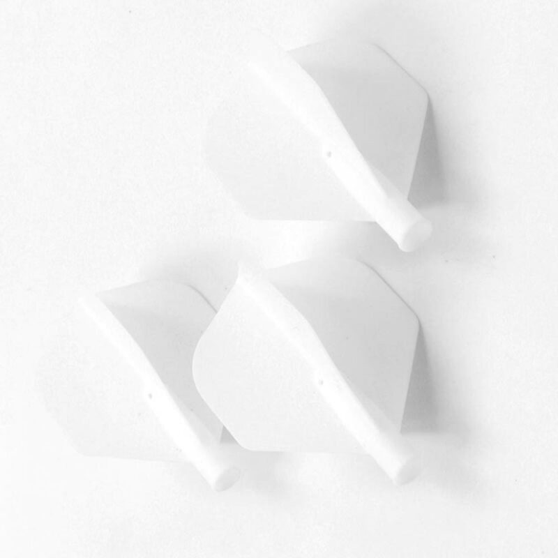 Billaresbalsalobre Plumas Flights Darts Cuesoul Tero AK4 Blanca Standard  AK4+2YS - Imagen 3
