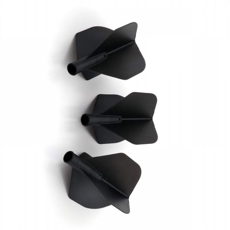 Billaresbalsalobre Plumas Flights Darts Cuesoul Tero AK4 Negro Standard  AK4+1YS - Imagen 2