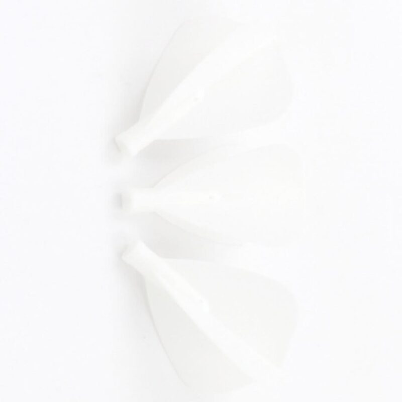 Billaresbalsalobre Plumas Flights Darts Cuesoul Tero AK4 Blanca Kite  AK4+2FZYS - Imagen 2