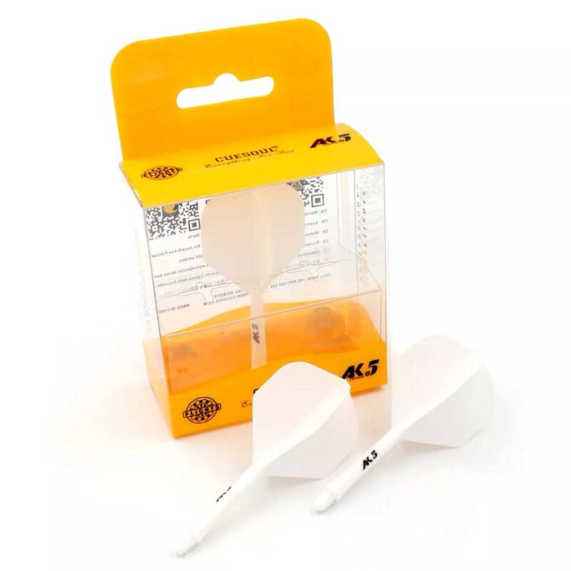 Billaresbalsalobre Plumas Cuesoul Flights AK5 Standard Blanco M CSAK-58XYS - Imagen 3
