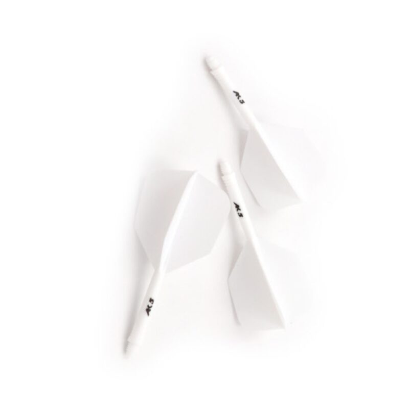 Billaresbalsalobre Plumas Cuesoul Flights AK5 Shape M Blanca  CSAK-58YS - Imagen 3