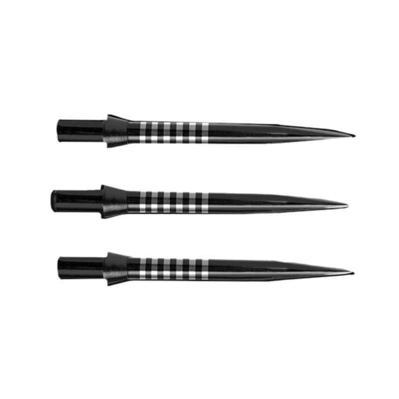 Billaresbalsalobre Puntas Winmau Free Flo Point Black Re Grooved 8329 - Imagen 2