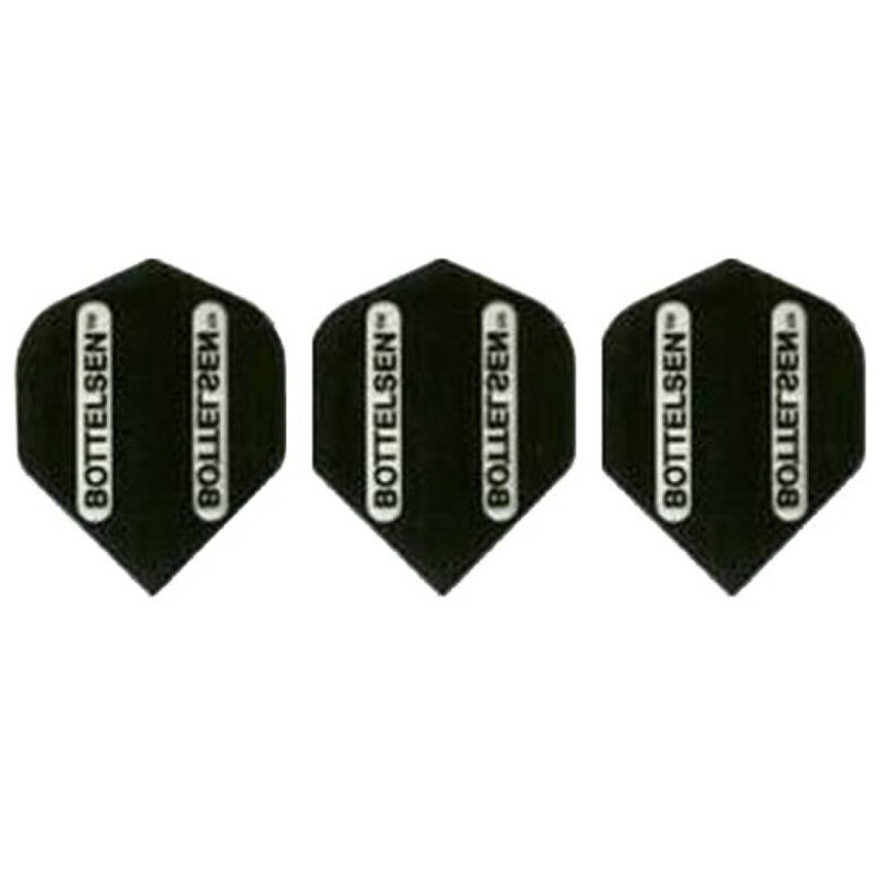 Billaresbalsalobre Plumas Flights Bottelsen Estandar Logo Bottelsen Black  41100-1