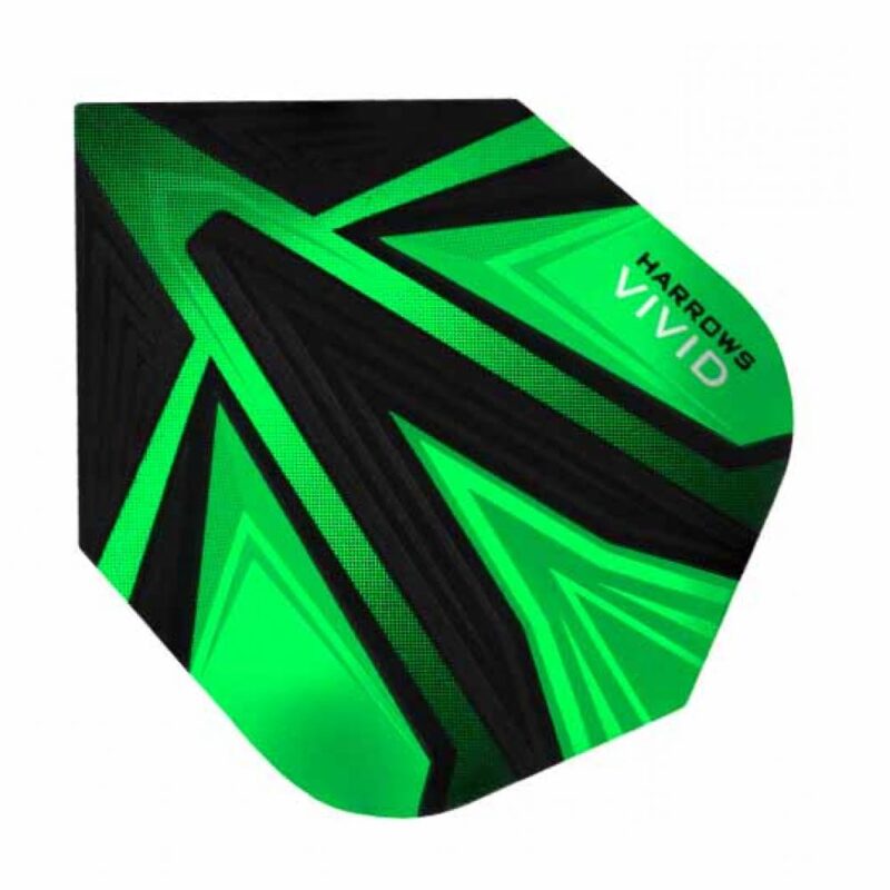 Billaresbalsalobre Plumas Harrows Darts Flights Vivid Green  8000 - Imagen 2