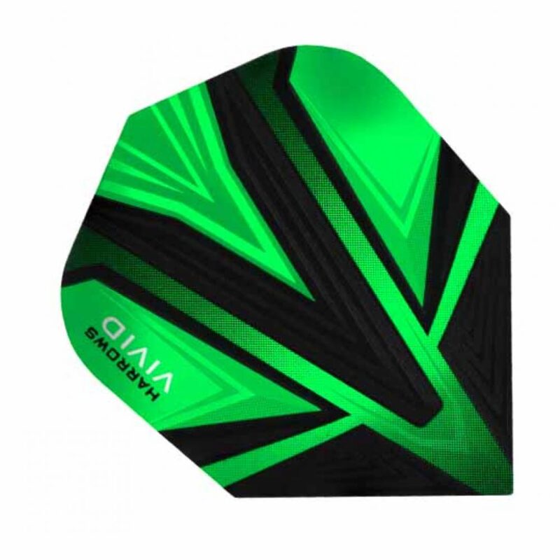 Billaresbalsalobre Plumas Harrows Darts Flights Vivid Green  8000 - Imagen 3