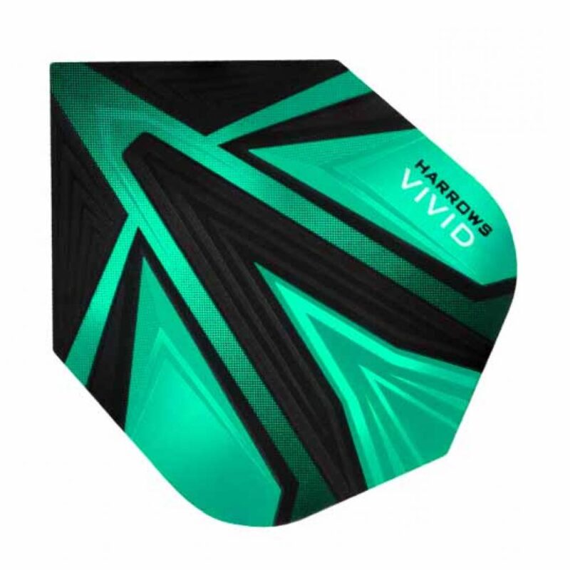 Billaresbalsalobre Plumas Harrows Darts Flights Vivid Jade  8002. - Imagen 2