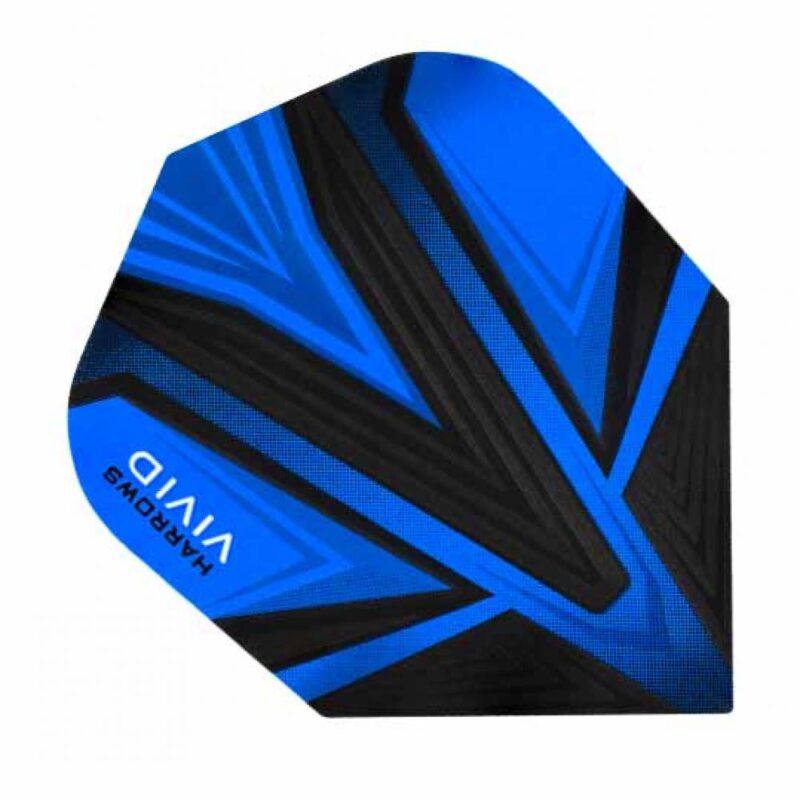 Billaresbalsalobre Plumas Harrows Darts Flights Vivid Blue Dark  8005. - Imagen 3
