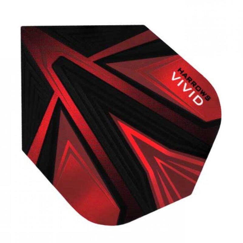 Billaresbalsalobre Plumas Harrows Darts Flights Vivid Red  8003 - Imagen 2