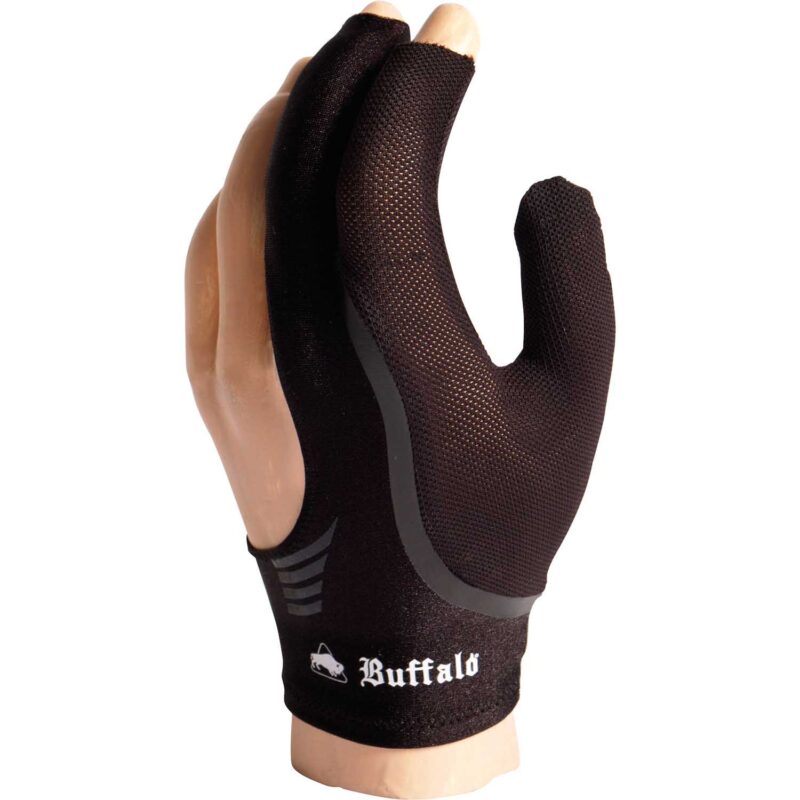 Billaresbalsalobre Guante Billar Buffalo Reversible Globe Black L Diestro/Zurdo 3269.367