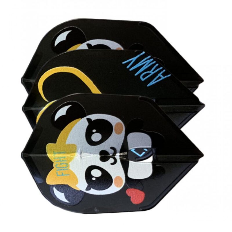 Billaresbalsalobre Plumas L-Flight L-Style Shape Champagne Scott  Kirchner V3 Black   sL3c-SCOTTKIRCHv3-BK - Imagen 3