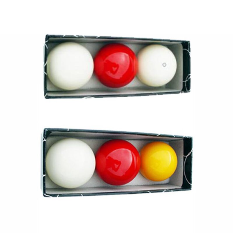 Billaresbalsalobre Juego Bolas Billar Carambolas Tricolor + Carambola Estandar 61.5mm - Imagen 2