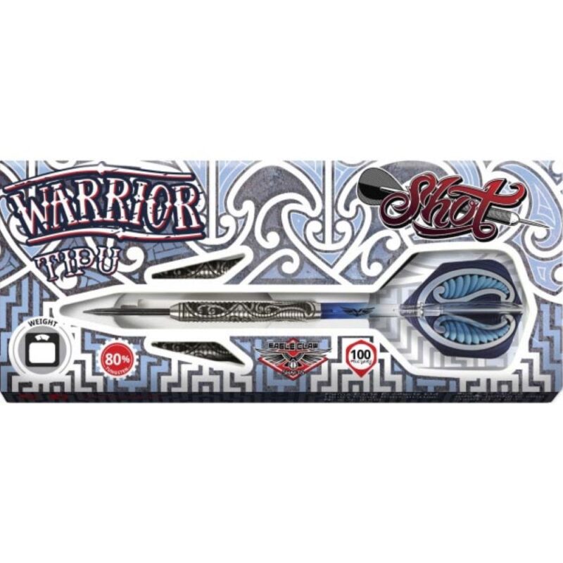 Billaresbalsalobre Dardos Shot Darts Warrior Tipu 80% 25gr  WTST-125 - Imagen 3