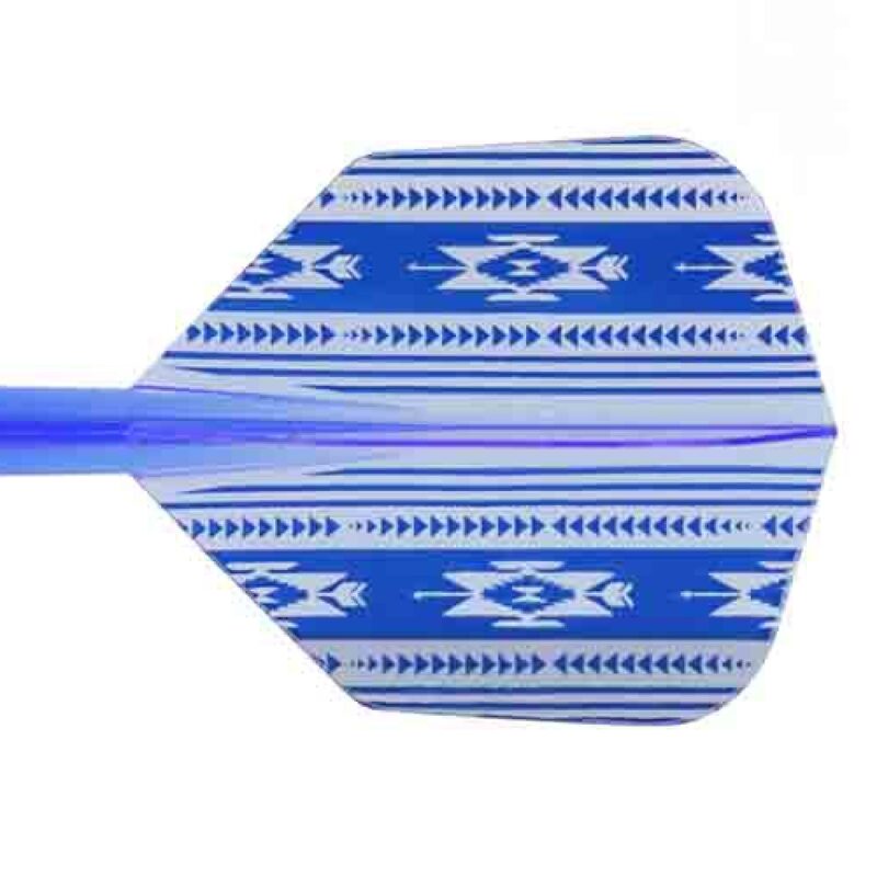 Billaresbalsalobre Plumas Condor Flights Native America Blue Shape L 33.5mm - Imagen 2
