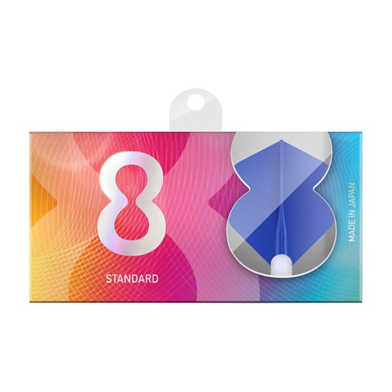 Billaresbalsalobre Plumas Flights 8 Flights Standard Azul Set 3 Unit.  400007 - Imagen 3