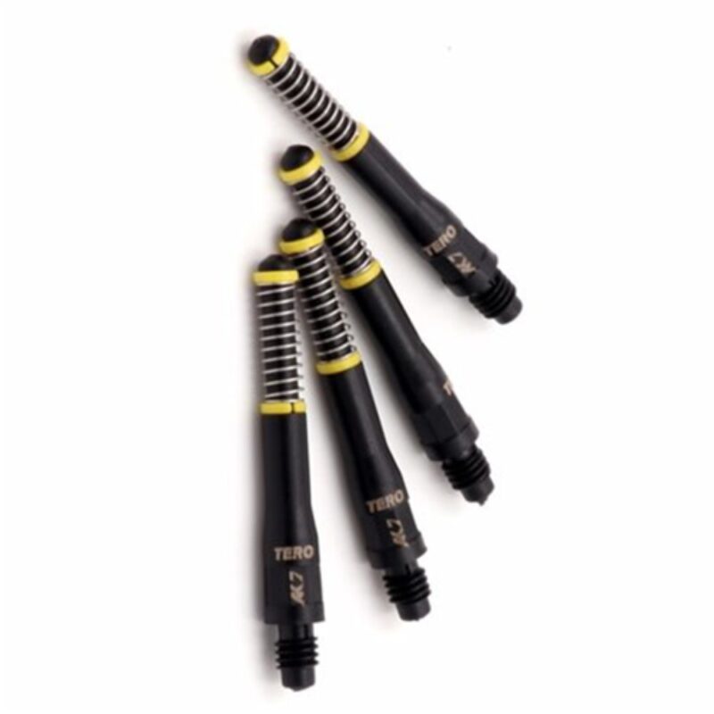 Billaresbalsalobre Cañas Shaft Cuesoul Tero Flights Black 25mm  AK7 CS-AK7+1A25 - Imagen 3