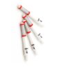 Billaresbalsalobre Cañas Shaft Cuesoul Tero Flights White 40mm  AK7 CS-AK7+2E40 - Imagen 3