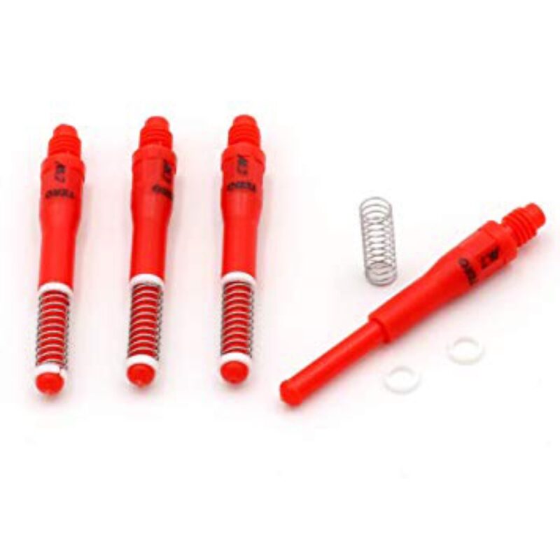 Billaresbalsalobre Cañas Shaft Cuesoul Tero Flights Red 40mm AK7 CS-AK7+3E40 - Imagen 5