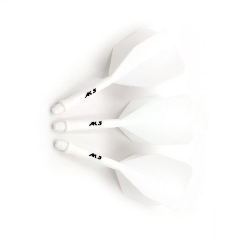 Billaresbalsalobre Plumas Cuesoul Flights AK5 Shape S Blanca  CSAK-58YS-S - Imagen 2